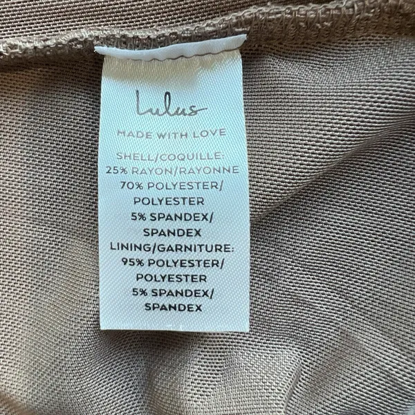LULUS Danyelle Bodysuit Ribbed Knit Square Neck Spaghetti Strap Size‎ XL - Image 5