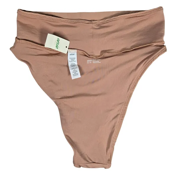 Aerie Aerie Jacquard High Cut‎ Cheeky Bikini Bottom XS NWT - Image 5