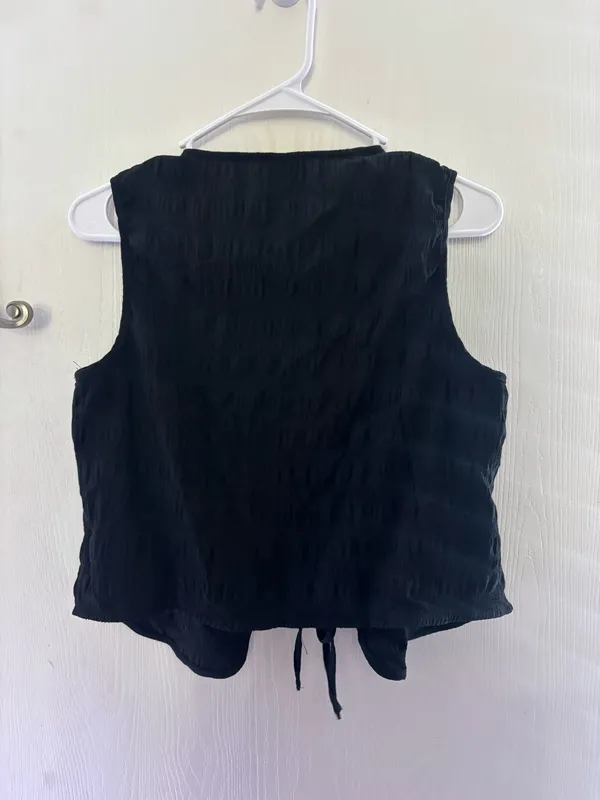 SHEIN black vest - Image 2