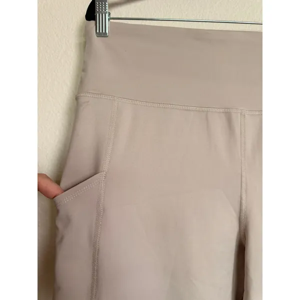 American Eagle Everything Pocket Legging XL Taupe High Rise Active Pant NWT - Image 3