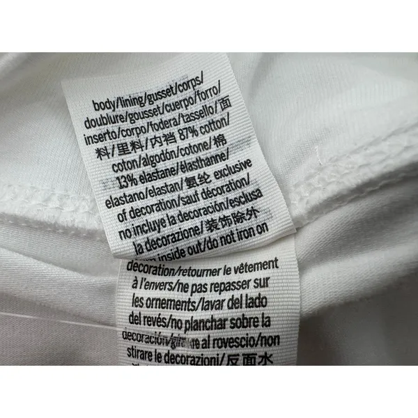 PINK - Victoria's Secret Active Skort Skirt High Waist V Crossover White Size XXL - Image 11