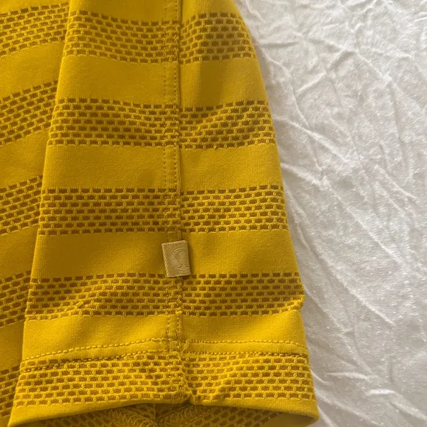 Lululemon Cropped Yellow Top - Image 2