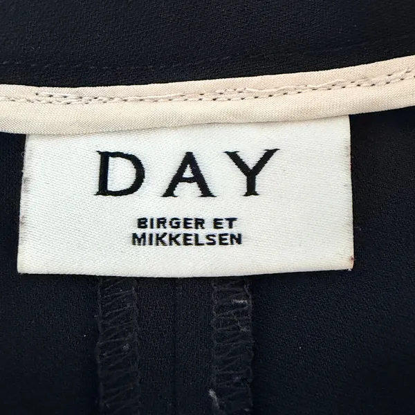 Day Birger Et Mikkelsen Black Trouser Pants Cropped Straight-leg Womens 40 US8 M - Image 8