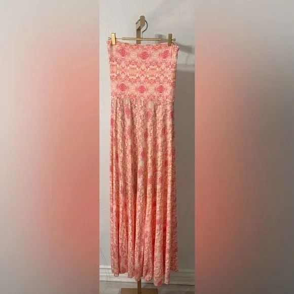 Victoria’s Secret Pink Floral Convertible Maxi Dress or Skirt Size XL - Image 5