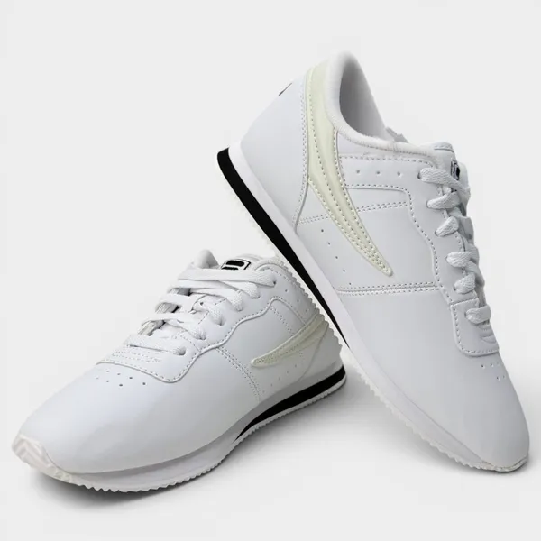 Fila Machu White Black Retro Classic Sneakers Women's 9.5 (EU 41) - Image 6