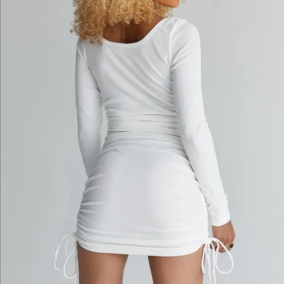 Princess Polly Adison Dress in White Size 6 - Image 6
