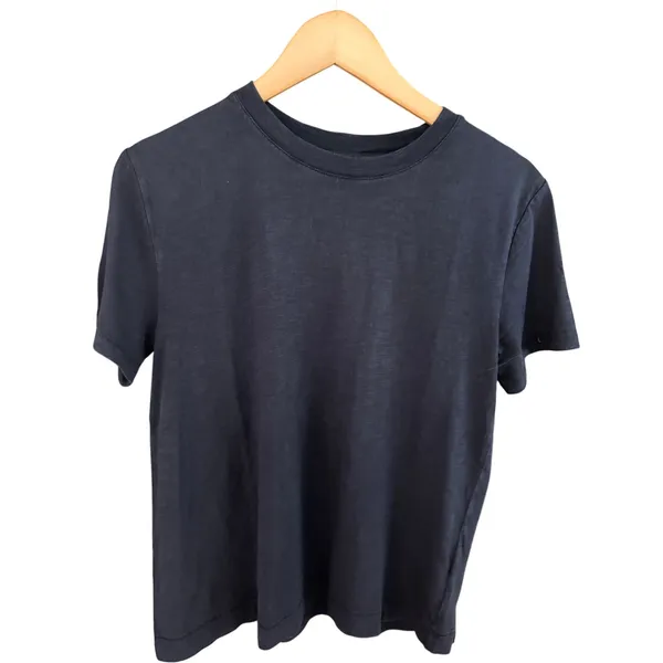 NWT Haven Well Within Navy Organic Cotton Slub Tee Small - Image 3