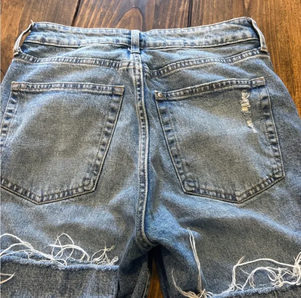 H&M Blue Flare & Wide Leg Jeans - Image 5