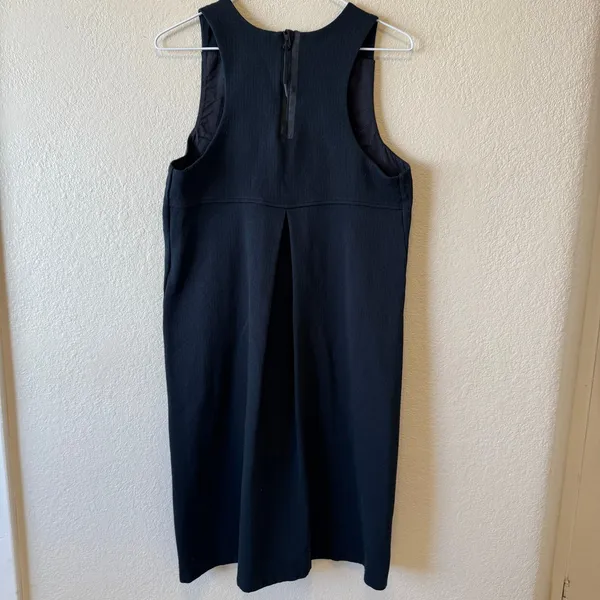 Nike Black Sleeveless Athletic Midi Dress Size M - Image 3