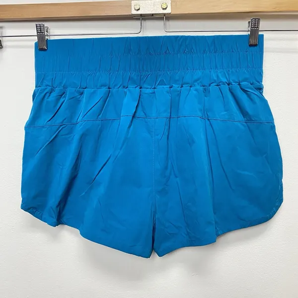 Joy Lab Women High Waist Nylon Shorts Lined Size‎ XL Blue Outdoor Athleisure Gym - Image 6