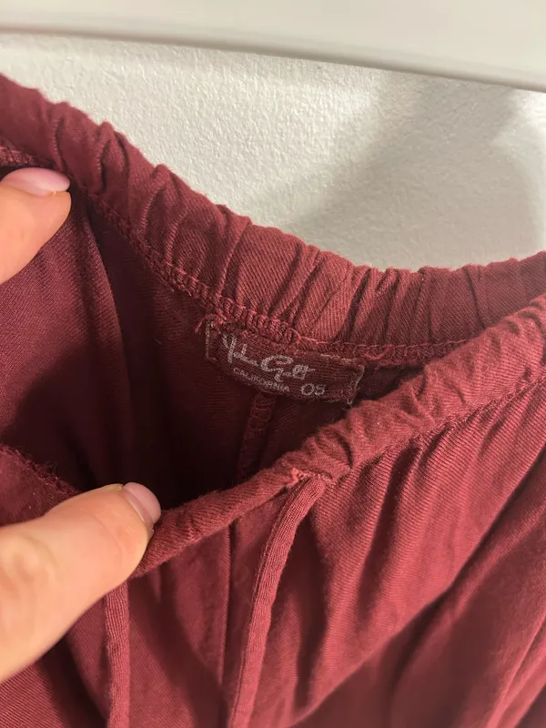 Brandy Melville Burgundy Shorts - Image 5