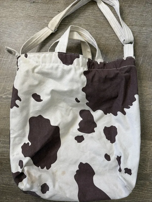 Baggu Duck Bag Brown Cow - Image 3