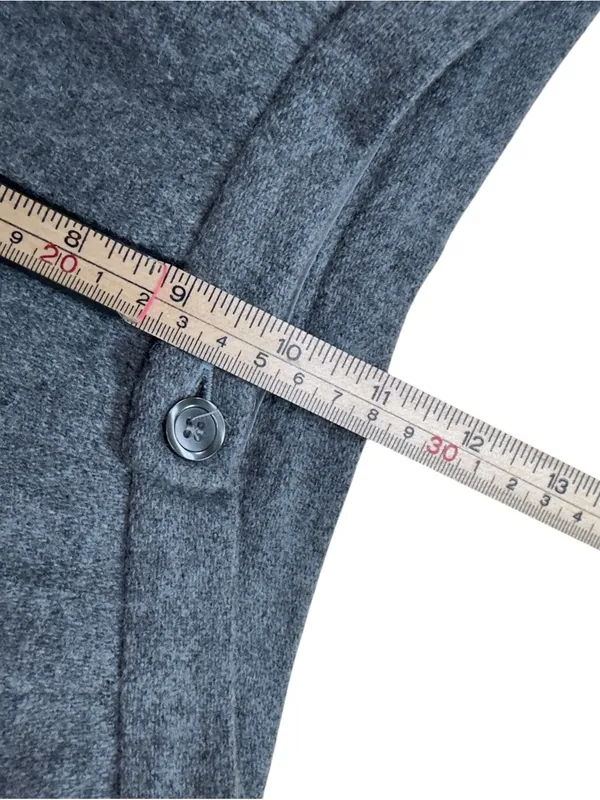Herman Geist Women’s 6P Gray 100% Wool Wide Leg Fully Lined Petite Work Trousers - Image 12