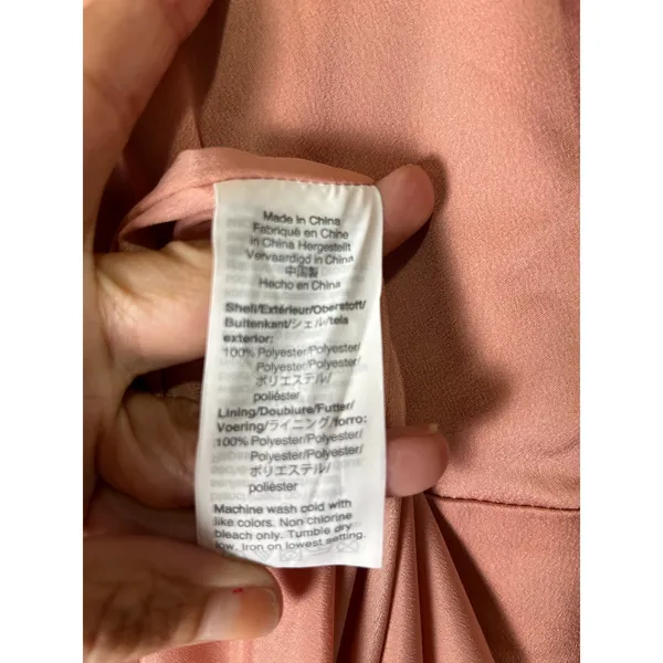J.Crew Button Front A Line Midi Dress Pink Romantic Cottagecore Feminine 2 NEW‎ - Image 9