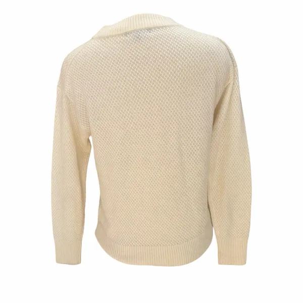Quince Baby Alpaca-Wool Diamond Stitch Crew size small‎ - Image 4