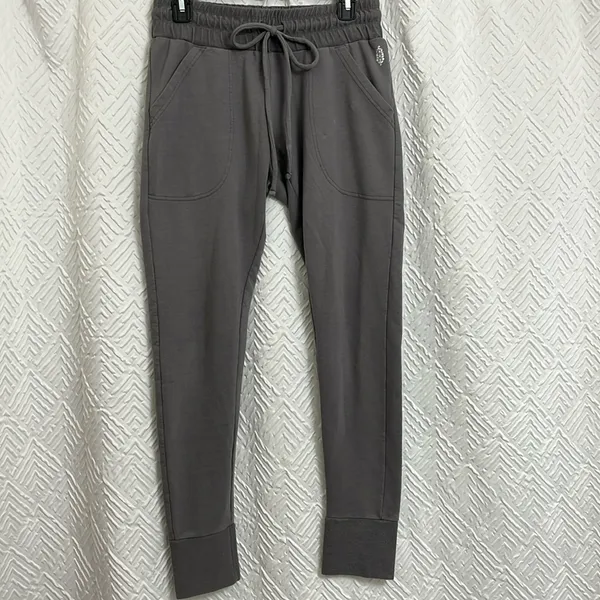 Free People Movement Dark Gray Joggers‎ Size Small - Image 3