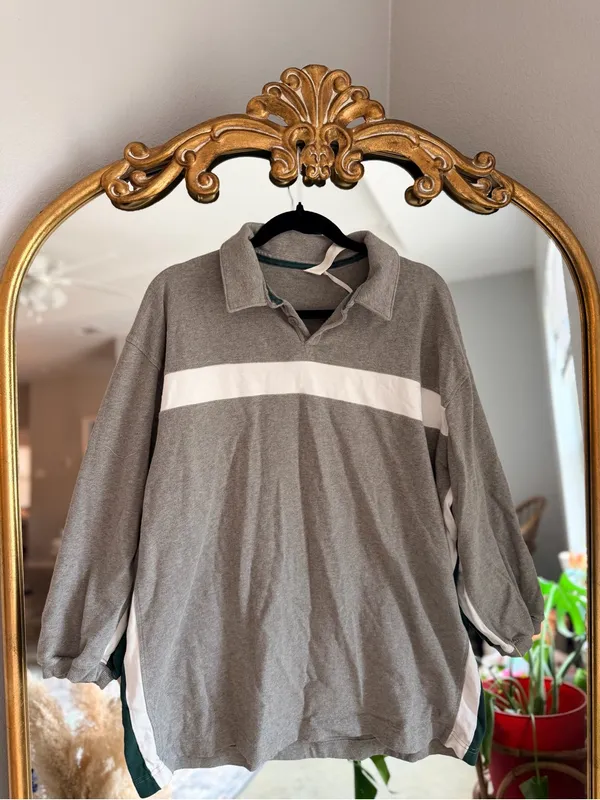 Anthropologie Gola gray sweatshirt tunic dress Xs petite - Image 3