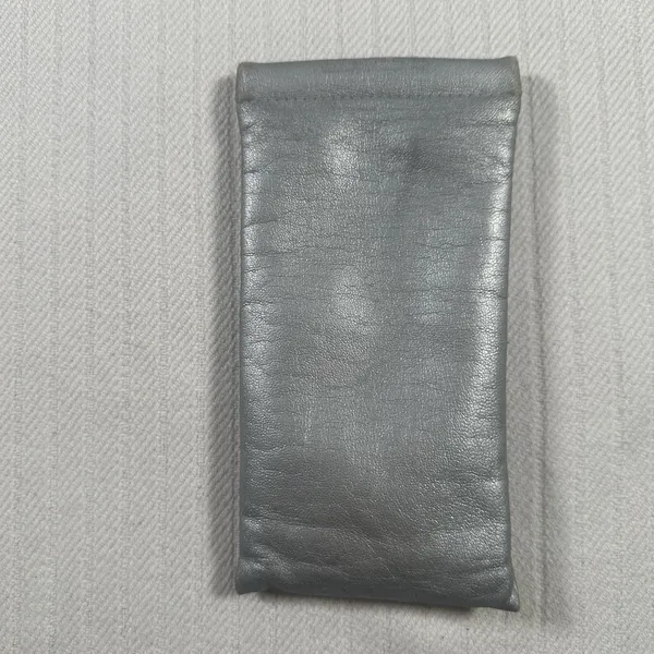 Vintage Christian Dior Sunglasses Case Glasses Case Silver Lunettes De Soleil - Image 10