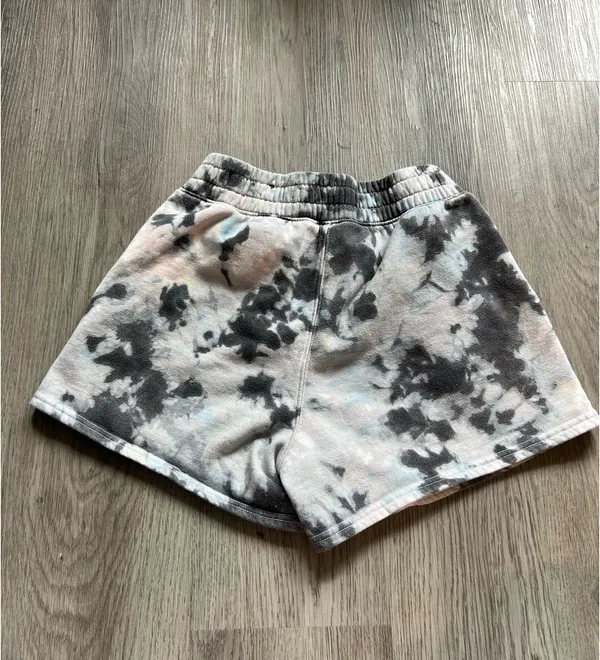 Hollister Tie Dye High Rise Sweat Shorts Size S - Image 2