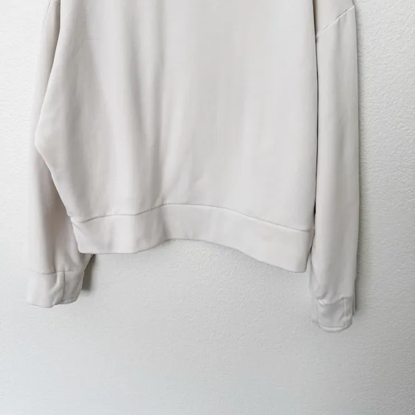 [Athleta] Retroplush Revive Crewneck Pullover Stretch Fleece Sweatshirt Size XL - Image 7