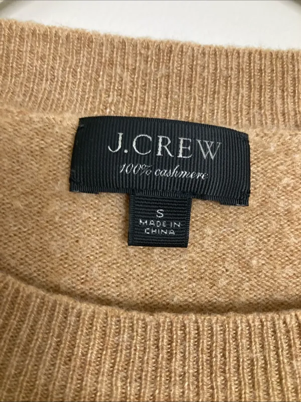 J. Crew Camel Crewneck Sweater - Image 5