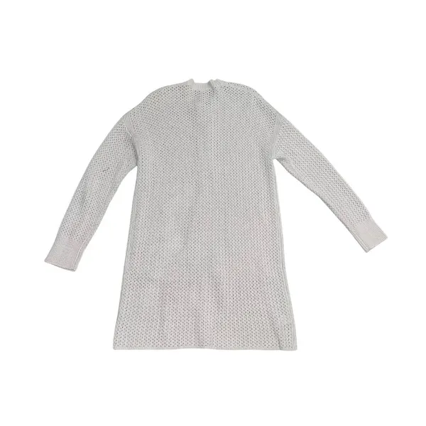 Ann Taylor Factory Full Zip Knit Pocket Cardigan Sweater SZ M Grandmacore Boho - Image 2