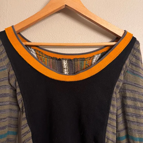 FREE PEOPLE Sweet Gal‎ Colorblock Knit Thermal - Image 5