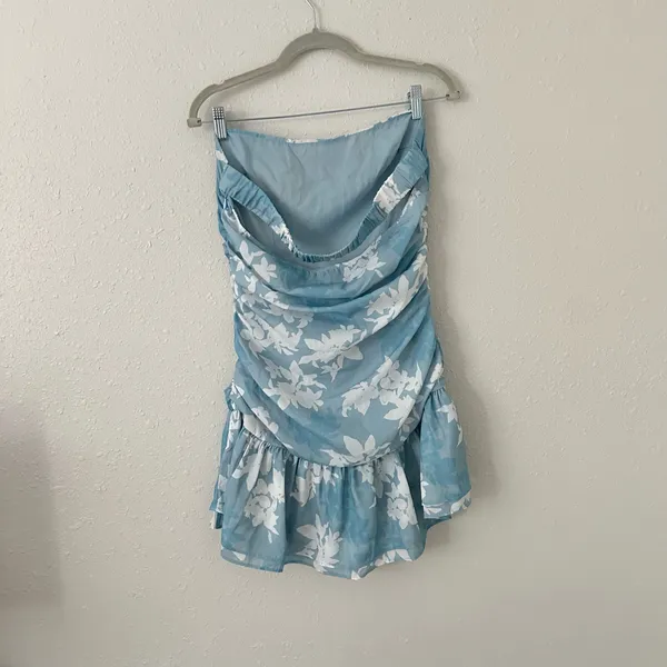 Peppermayo mini Corrine dress blue floral - Image 8