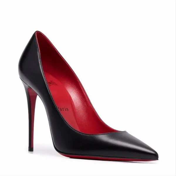 CHRISTIAN LOUBOUTIN Kate 100 leather pumps heels - Image 2