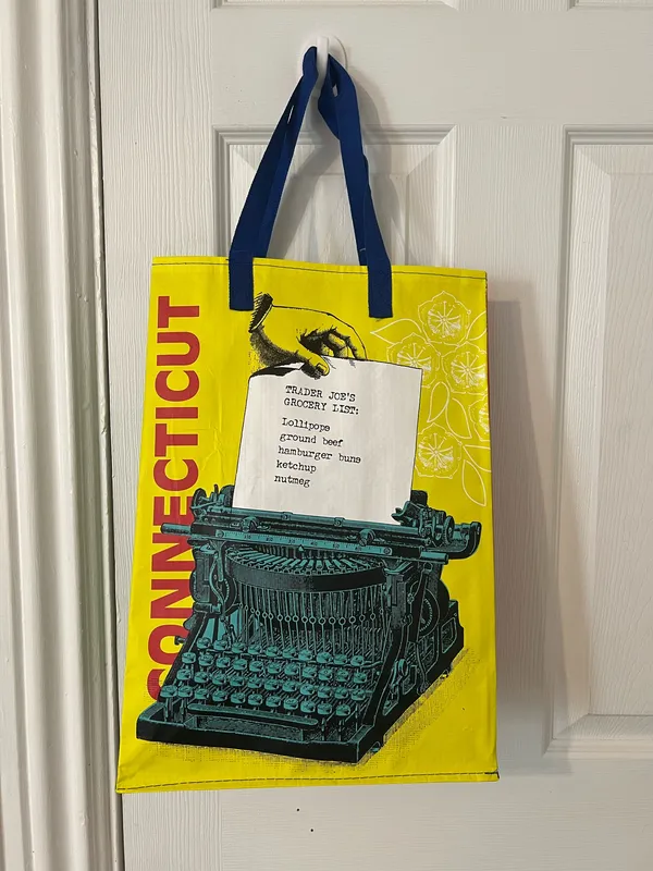 Trader Joe's Anatomy of a Hamburger Shopping Bag - Image 2
