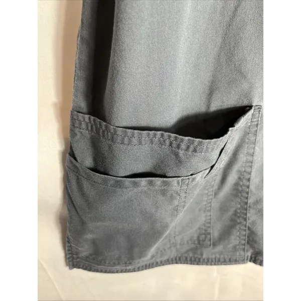 Cherokee Workwear Scrubs Top Woman XL Grey Core Stretch Shirt Blouse - Image 3