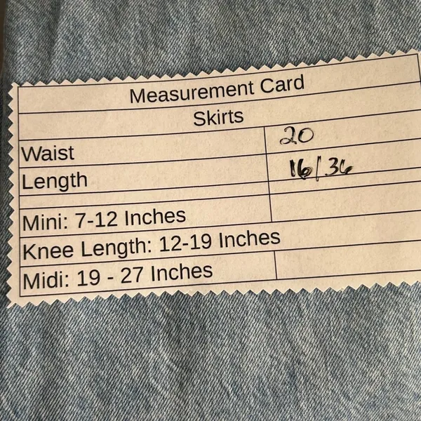 American Eagle‎ Maxi Jean Skirt Blue 20 - Image 8