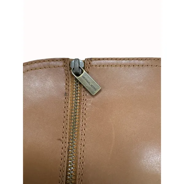 Michael Kors women’s over knee brown studded leather boots size 10M SKU 4654 - Image 2