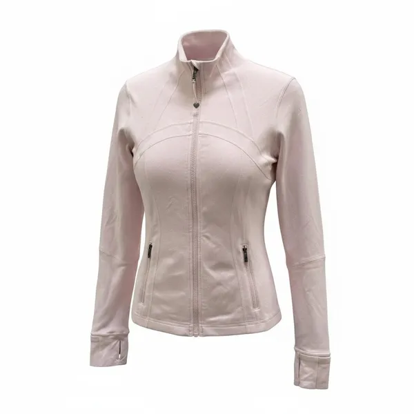 Lululemon Define Jacket Size 6 Strawberry Milkshake‎ Pink Nulu Full Zip - Image 2