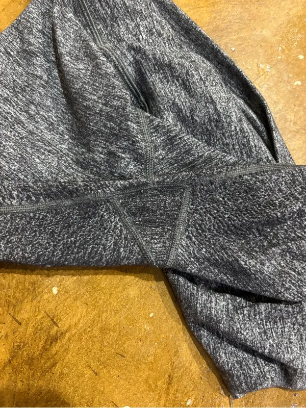 lululemon athletica Heather Charcoal Gray Performance Leggings - Image 6