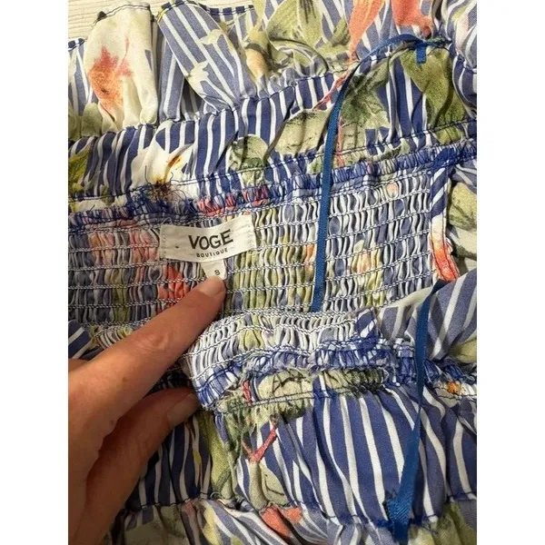 Voge small smocked crop top - Image 2