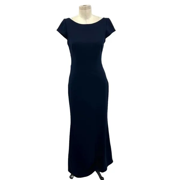 Katie May x BHLDN Madison Maxi Long Dress in Navy Blue‎ Size 6 - Image 3