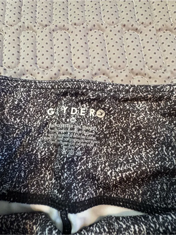 Glyder Charcoal Speckle RacerbackHigh-Waist Leggings - Image 6