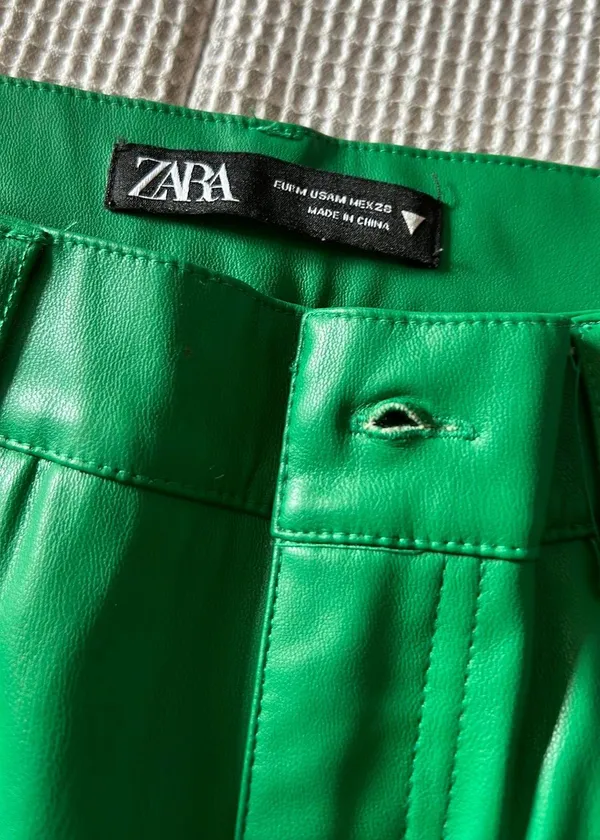 ZARA Leather Pants - Image 2