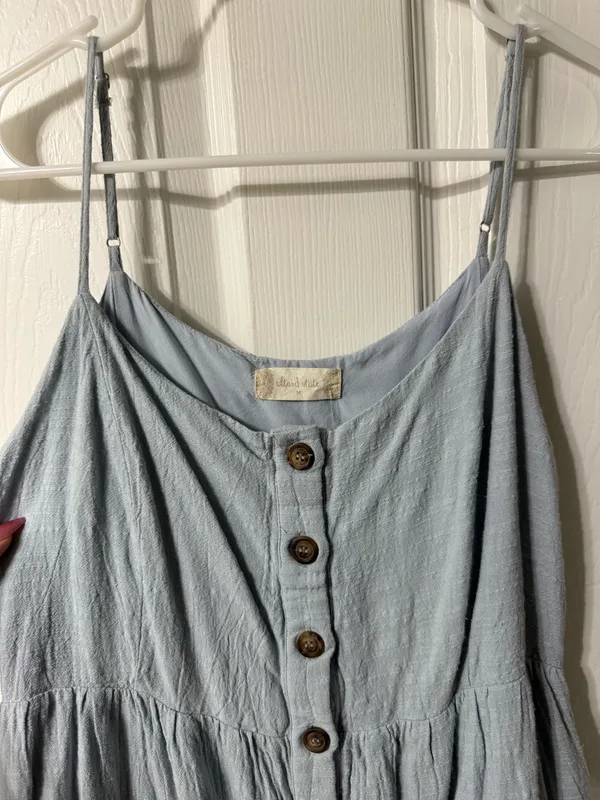 Altar'd State Dusty Blue Dress - Image 2