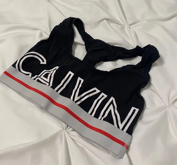 Calvin Klein Black Sports Bra - Image 2