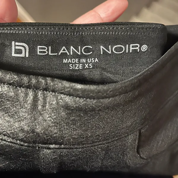Blanc Noir Women’s Reptile London Street‎ Pants Size XS Black - Image 4