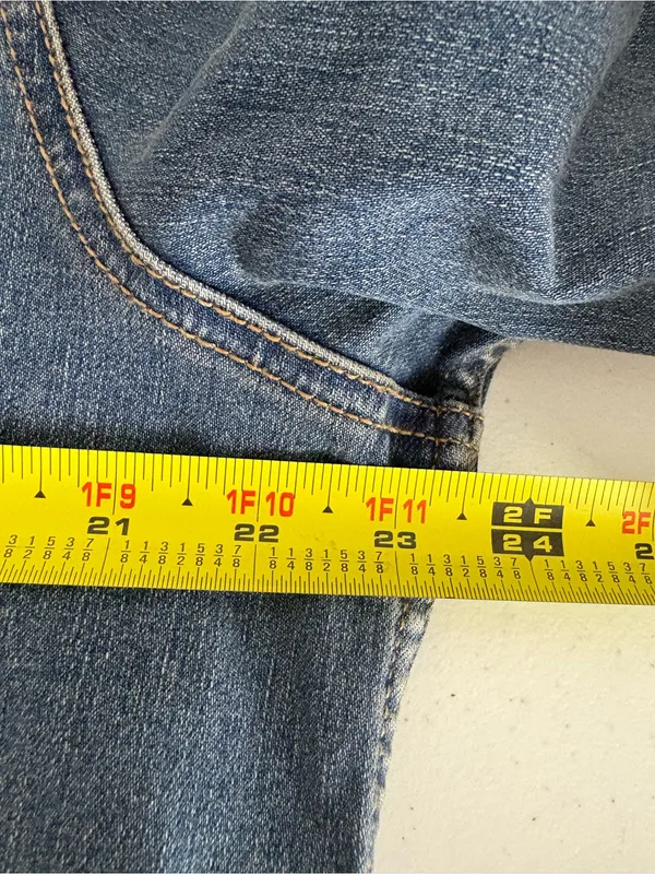 Time and Tru Denim Jacket Classic Fit Button Front Jean Jacket XXL GUC Plus Size - Image 6