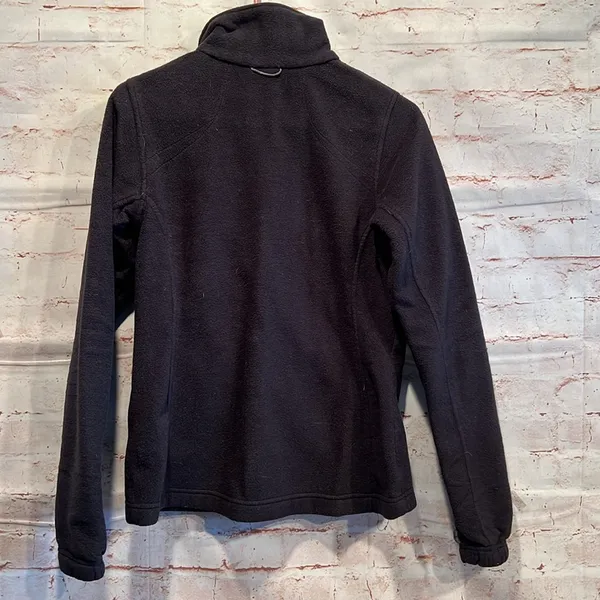 Columbia Jacket Womens Medium Black Fleece Mock Neck Interchange Full Zip - Image 5
