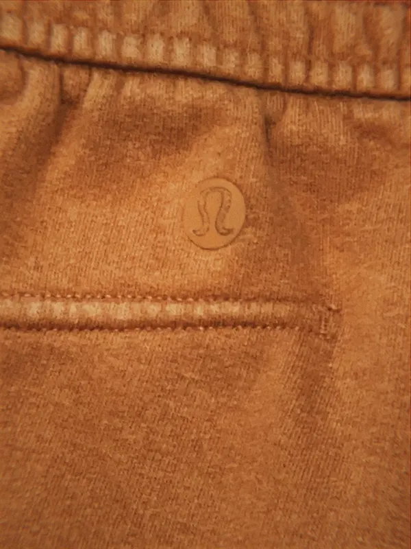 Lululemon Burnt Orange Sweatpants - Image 3
