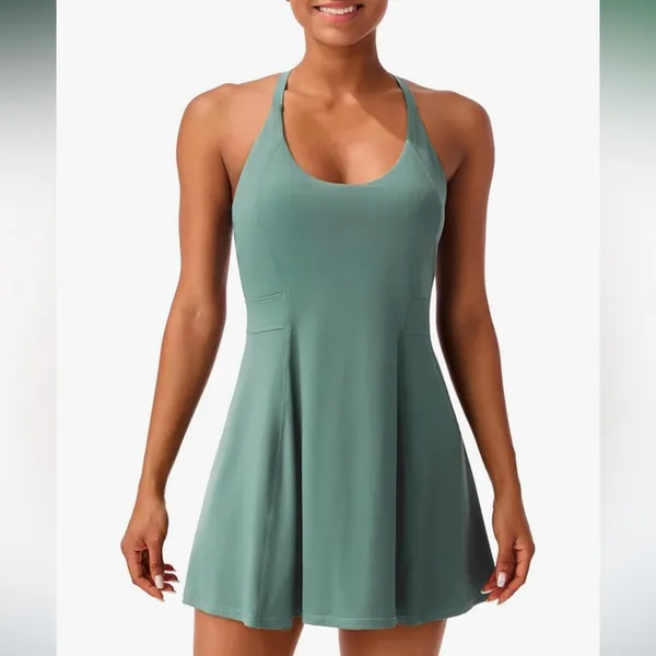 NWT PERSIT Green Tennis Dress Size Large - Image 5