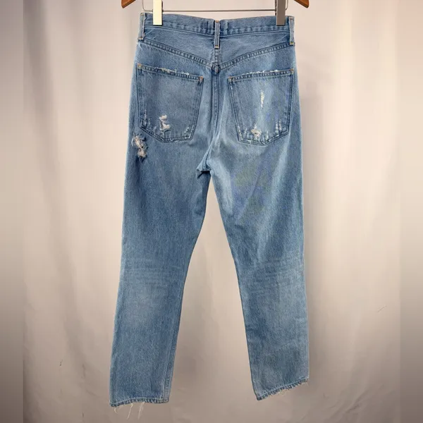 AGOLDE 90's Mid Rise Loose Fit‎ Jeans in Blue Size 25 - Image 5