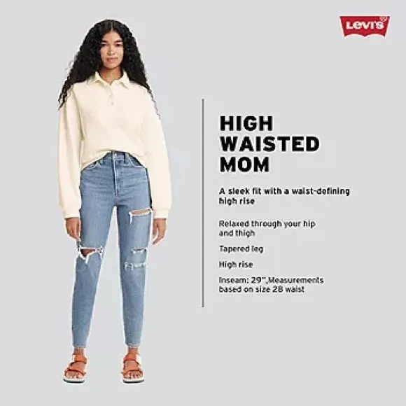 Levi’s Mom Jeans - Image 2