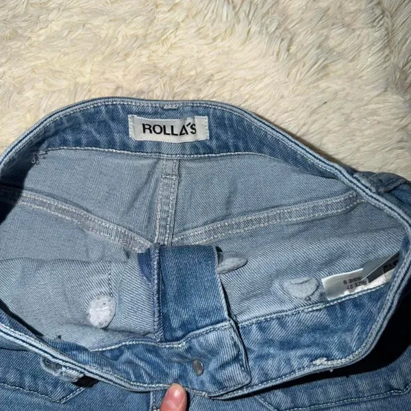 Rollas NWOT High Rise Wide Leg Size 27 - Image 3