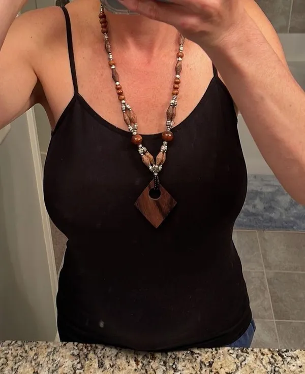 Wooden necklace - Image 2